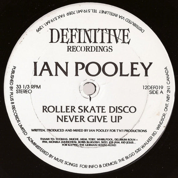 Ian Pooley – Roller Skate Disco