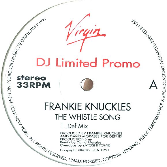 Frankie Knuckles – The Whistle Song
