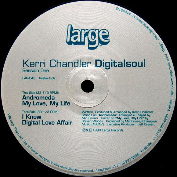 Kerri Chandler – Digitalsoul (Session One)