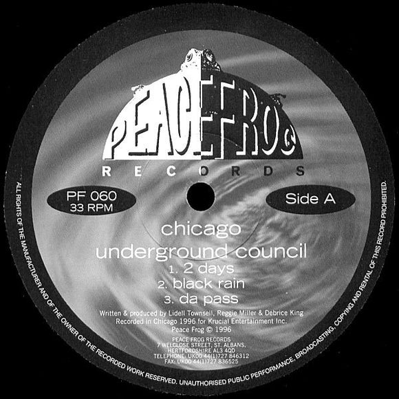 Chicago Underground Council – 2 Days