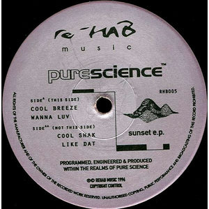 Pure Science ‎– Sunset EP