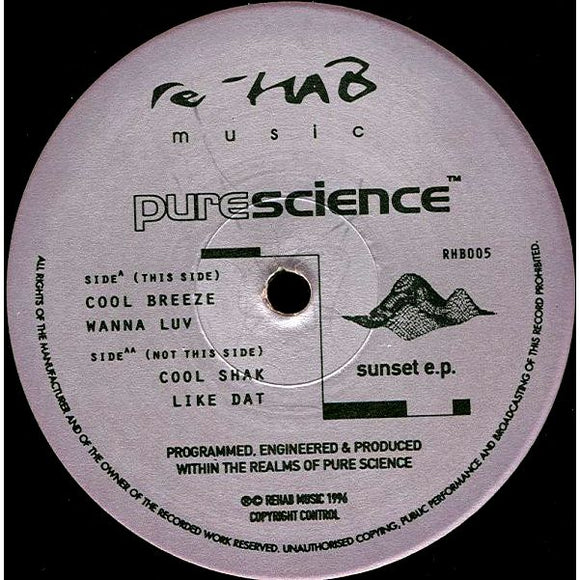 Pure Science ‎– Sunset EP